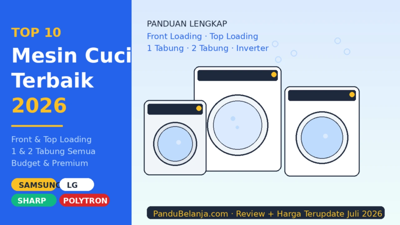 10 Mesin Cuci Terbaik 2026